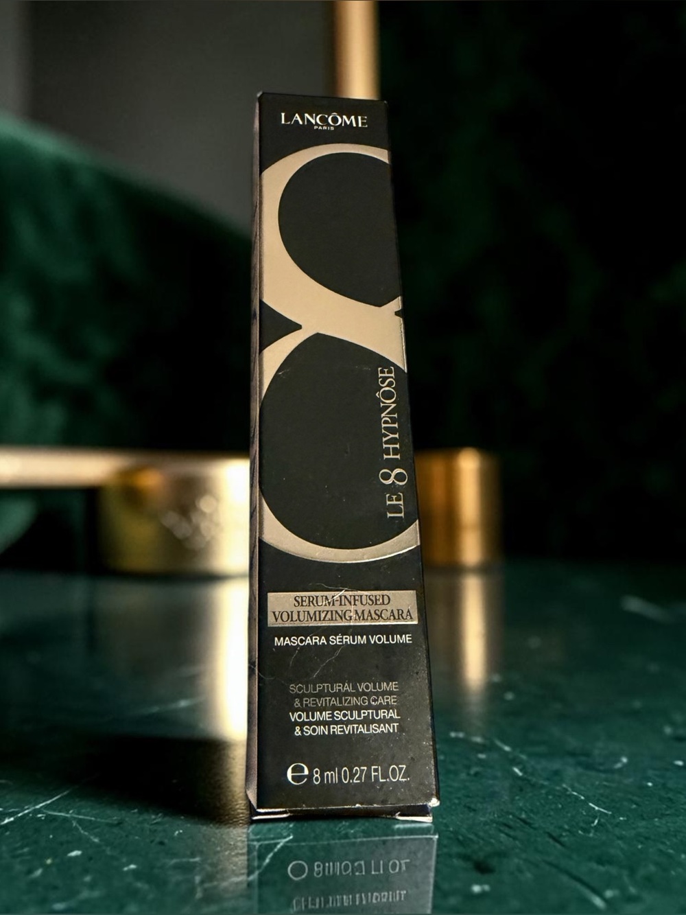 Lancôme Le 8 Hypnôse Serum Mascara - 04 Noir de Jasp (Deep Green) - NIB